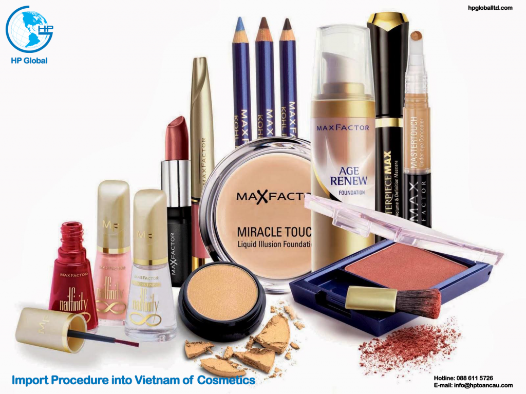 import cosmetics to Vietnam