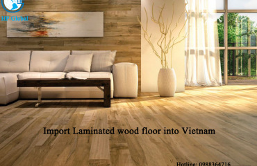 Import Laminated wood floor into Vietnam