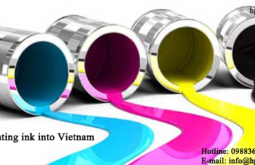 Import Printing ink into Vietnam