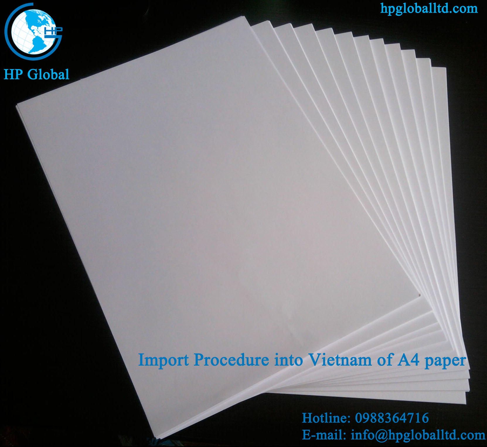 Import Procedure into Vietnam of A4 paper