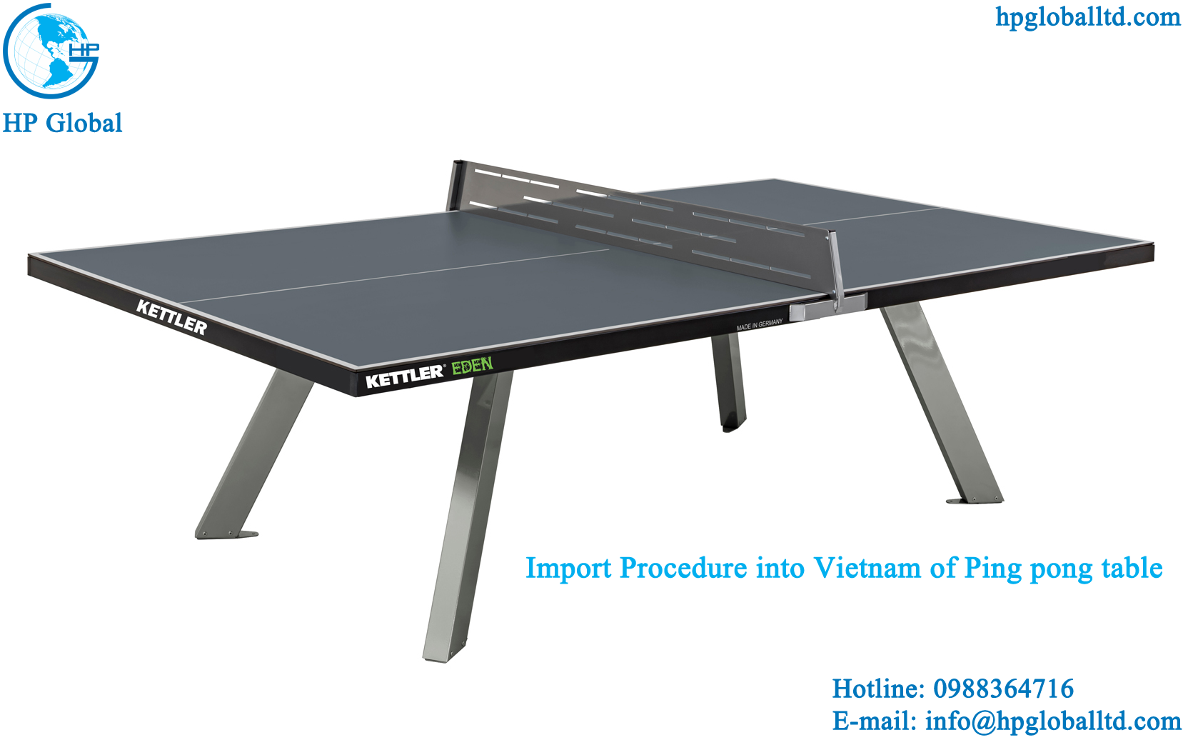 Import Procedure into Vietnam of Ping pong table