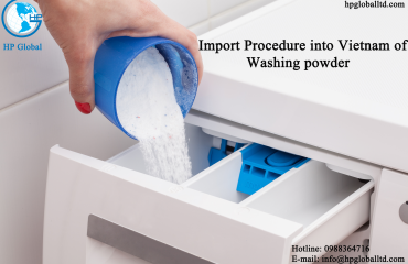 Import Procedure into Vietnam of Washing powder