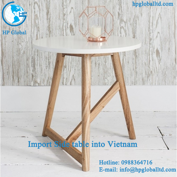 Import Side table into Vietnam 