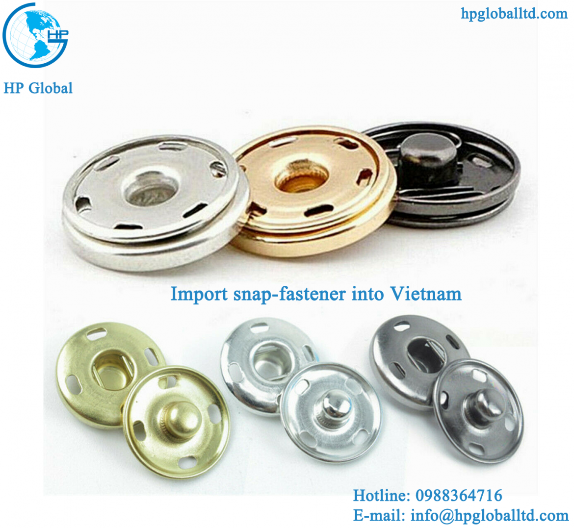 Import duty and procedures for Snap-fastener to Vietnam – Logistics HP ...