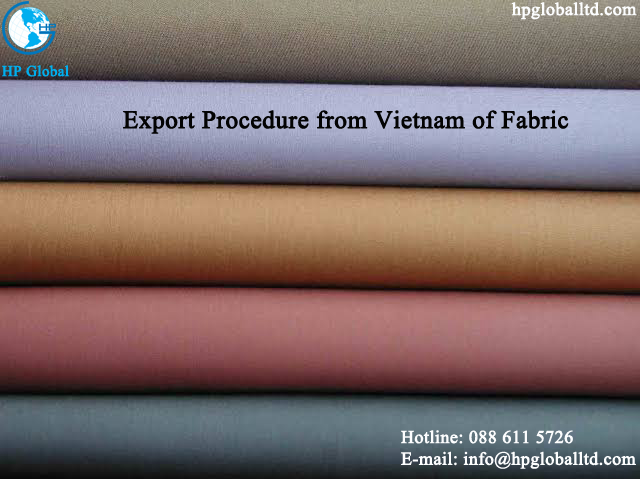 Export Procedure from Vietnam of Fabric
