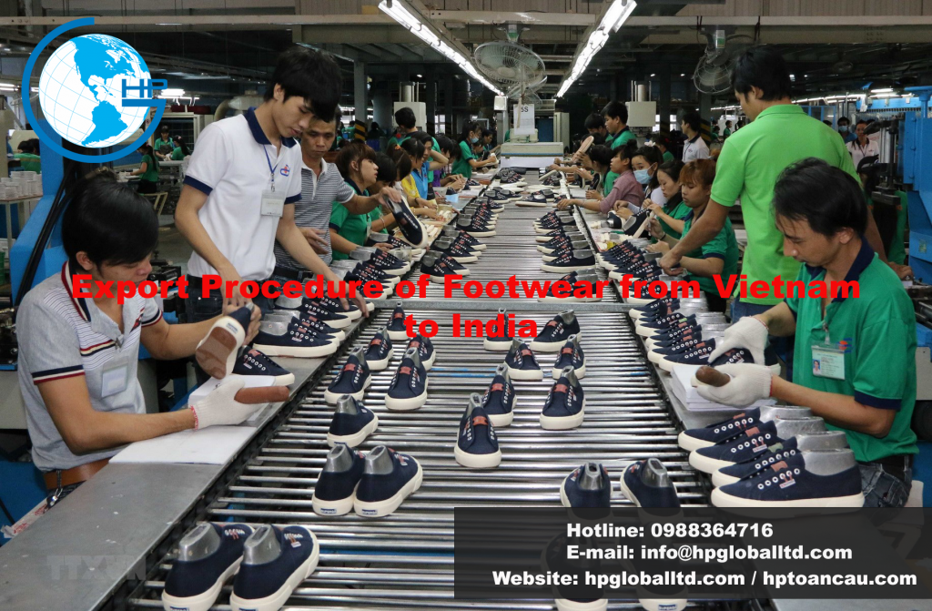 Export Procedure of Footwear from Vietnam to India