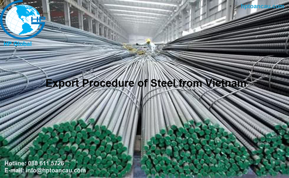 Export Procedure of Steel from Vietnam