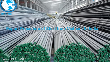 Export Procedure of Steel from Vietnam to India