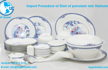 Import Procedure of Dish of porcelain into Vietnam