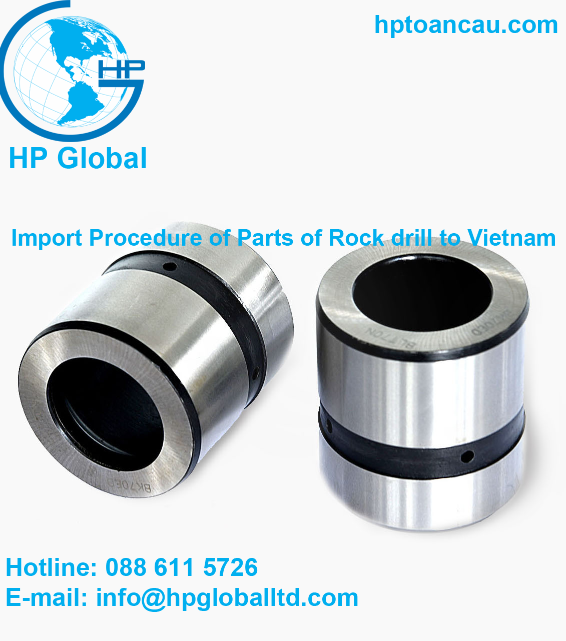 Import Procedure of Parts of Rock drill to Vietnam 
