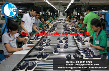 Thủ tục xuất khẩu giày dép sang Ấn Độ