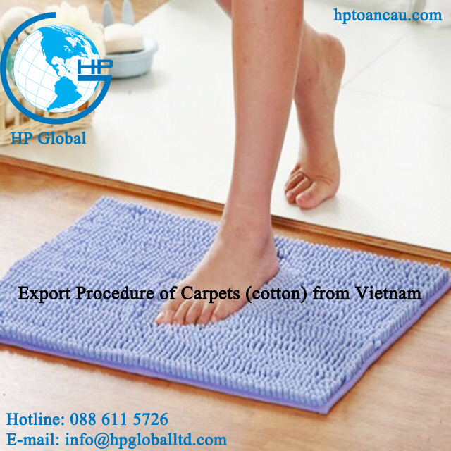 Export Procedure of Carpets (cotton) from Vietnam 