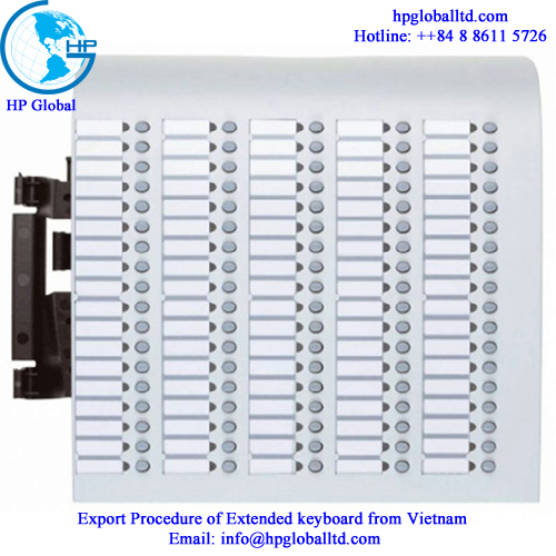 Export Procedure of Extended keyboard from Vietnam 