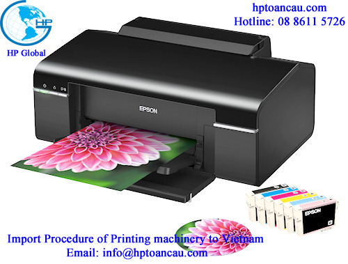 Import Procedure of Printing machineryto Vietnam - Logistics HP 