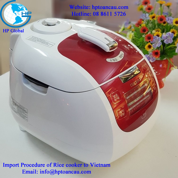 Import Procedure of Rice cooker to Vietnam