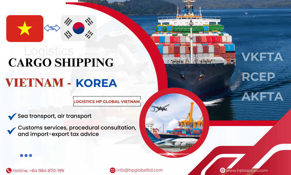 Cargo shipping Vietnam - Korea