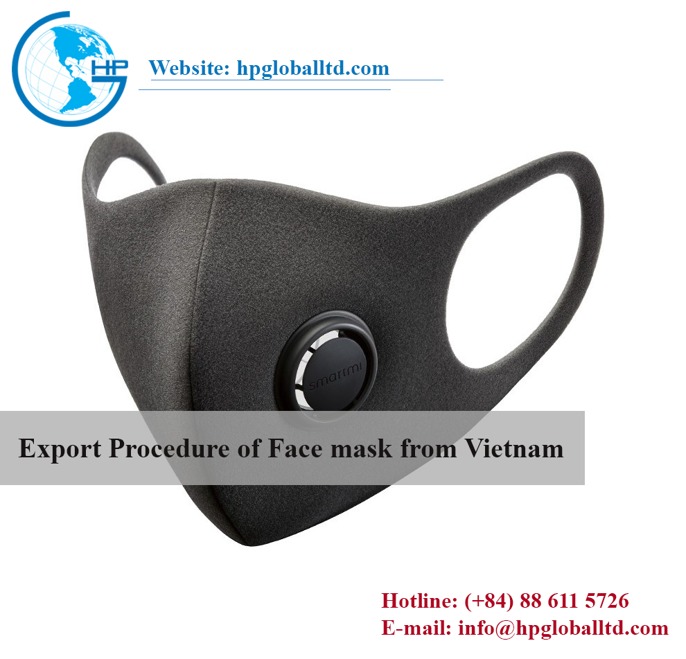 Export Procedure of Face mask from Vietnam 