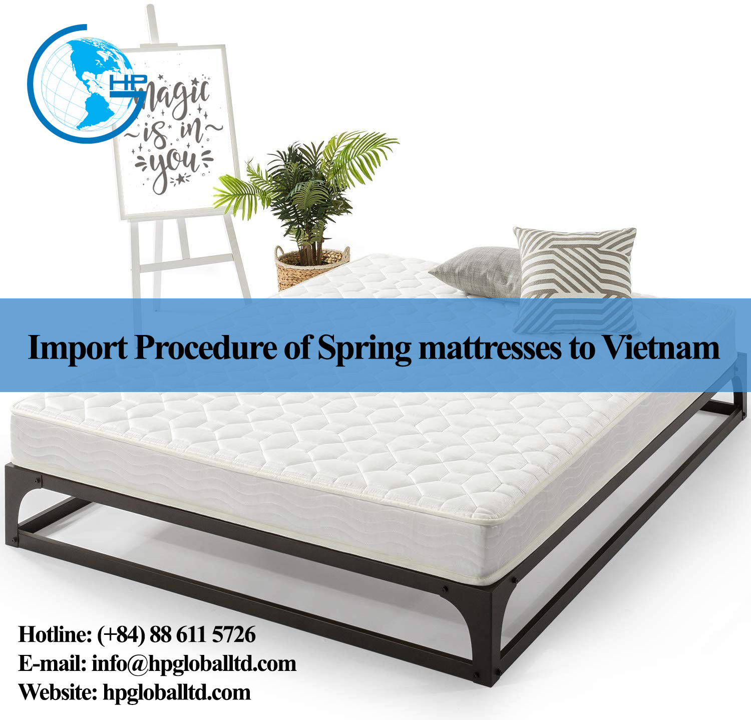 Import duty and procedures for Spring mattresses to Vietnam