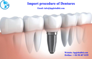 Import procedure of Dentures