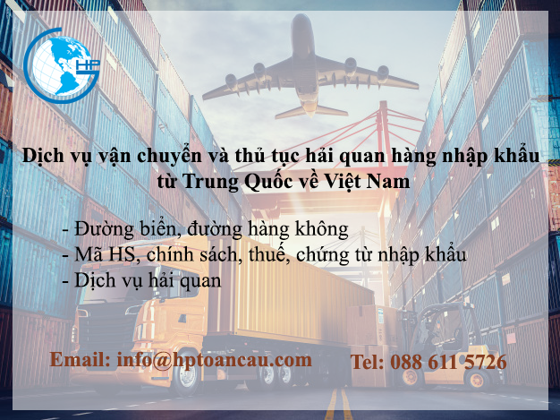 Nhập khẩu hàng trên Alibaba về Việt Nam - Dịch vụ vận chuyển quốc tế - Dịch vụ hải quan