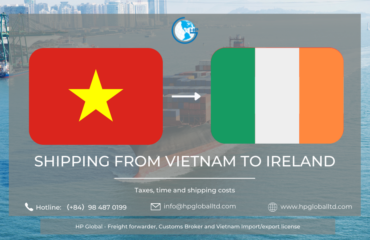 Shipping from Vietnam to Ireland