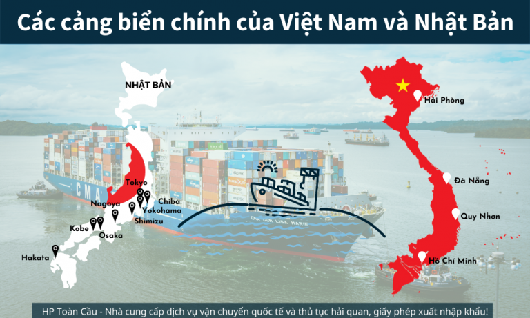 Vnvut Vận chuyển hàng hóa Việt Nam Nhật Bản – Logistics HP Toàn Cầu