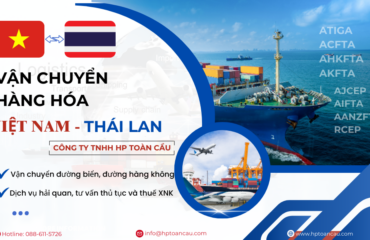 Dịch vụ vận chuyển hàng hóa Việt Nam - Thái Lan