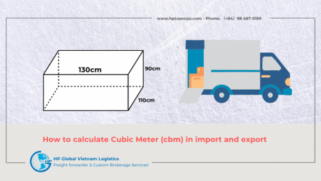 How to calculate Cubic Meter (cbm) in import and export