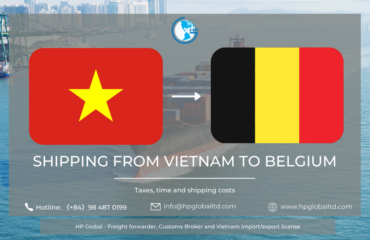 Shipping from Vietnam to Belgium