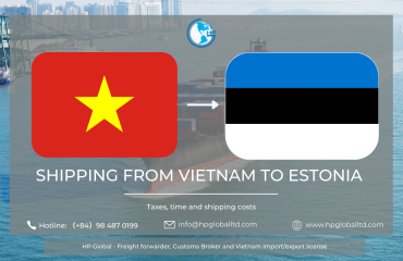 Shipping from Vietnam to Estonia