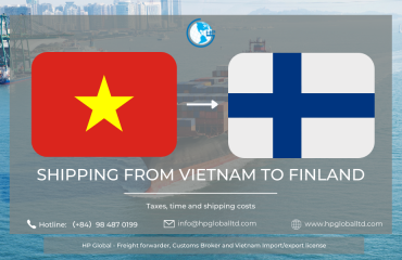 Shipping from Vietnam to Finland
