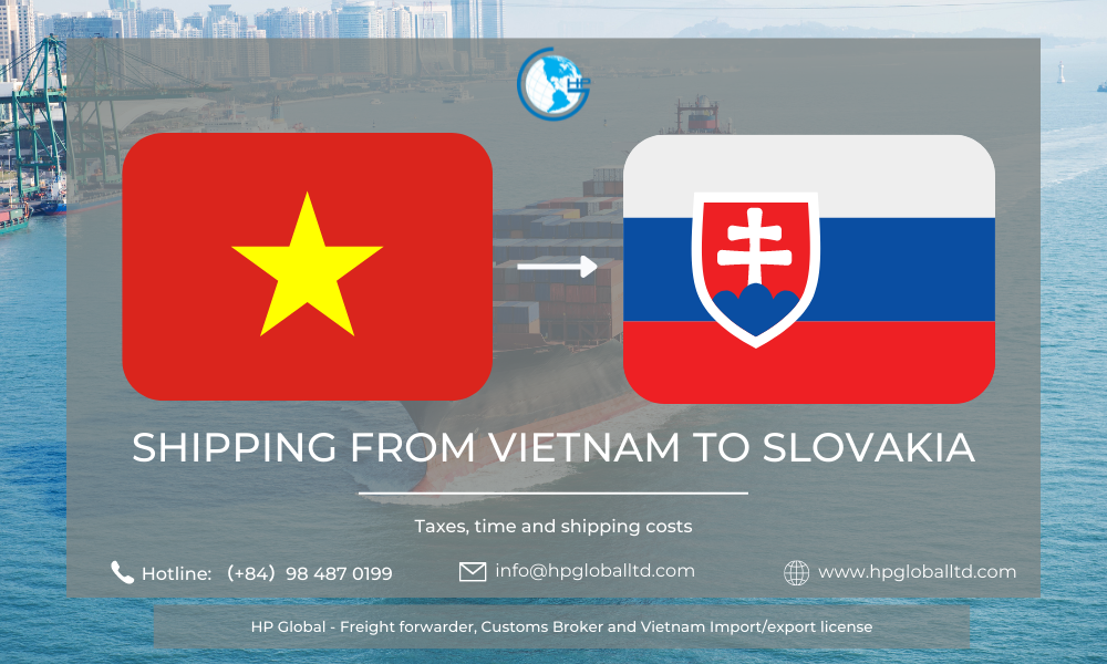 Shipping from Vietnam to Slovakia