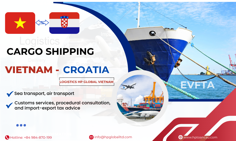 Cargo shipping Vietnam - Croatia