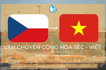 HP Toàn Cầu - Dịch vụ vận chuyển hàng hóa Cộng hòa Séc - Việt