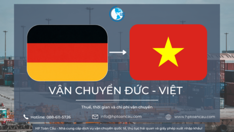 Dịch vụ vận chuyển hàng hóa Đức - Việt