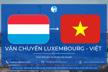 HP Toàn Cầu - Dịch vụ vận chuyển hàng hóa Luxembourg - Việt