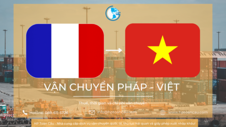 HP Toàn Cầu - Dịch vụ vận chuyển hàng hóa Pháp - Việt