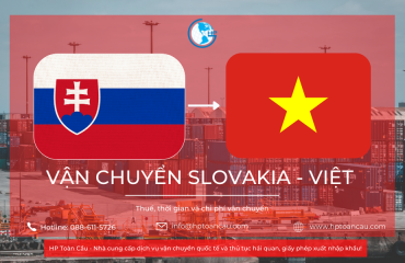 HP Toàn Cầu - Dịch vụ vận chuyển hàng hóa Slovakia - Việt