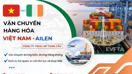 Dịch vụ vận chuyển hàng hóa Việt Nam - Ailen