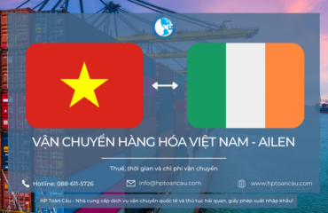 Dịch vụ vận chuyển hàng hóa Việt Nam Ailen