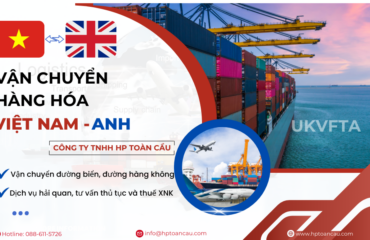 Dịch vụ vận chuyển hàng hóa Việt Nam - Anh