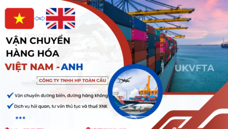 Dịch vụ vận chuyển hàng hóa Việt Nam - Anh