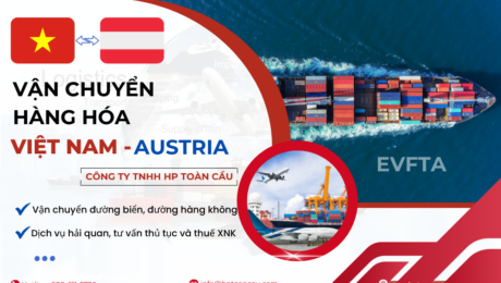 Dịch vụ vận chuyển hàng hóa Việt Nam - Austria