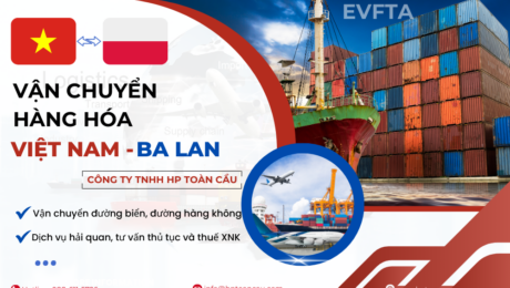 Dịch vụ vận chuyển hàng hóa Việt Nam - Ba Lan