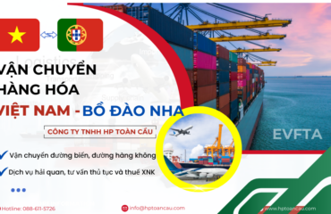 Dịch vụ vận chuyển hàng hóa Việt Nam - Bồ Đào Nha