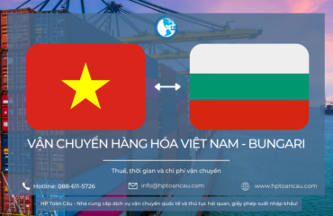 Vận chuyển hàng hóa Việt Nam - Bungari