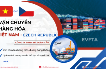 Dịch vụ vận chuyển hàng hóa Việt Nam - Czech Republic