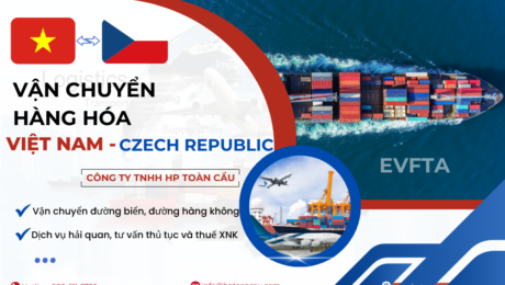 Dịch vụ vận chuyển hàng hóa Việt Nam - Czech Republic