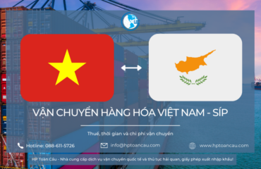 Vận chuyển hàng hóa Việt Nam Síp