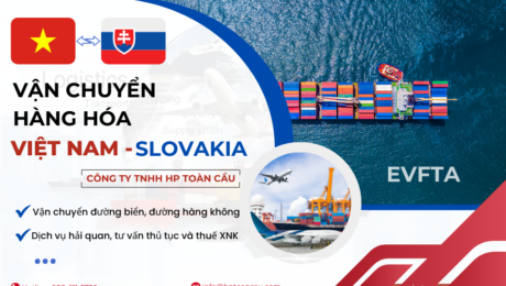 Dịch vụ vận chuyển hàng hóa Việt Nam - Slovakia